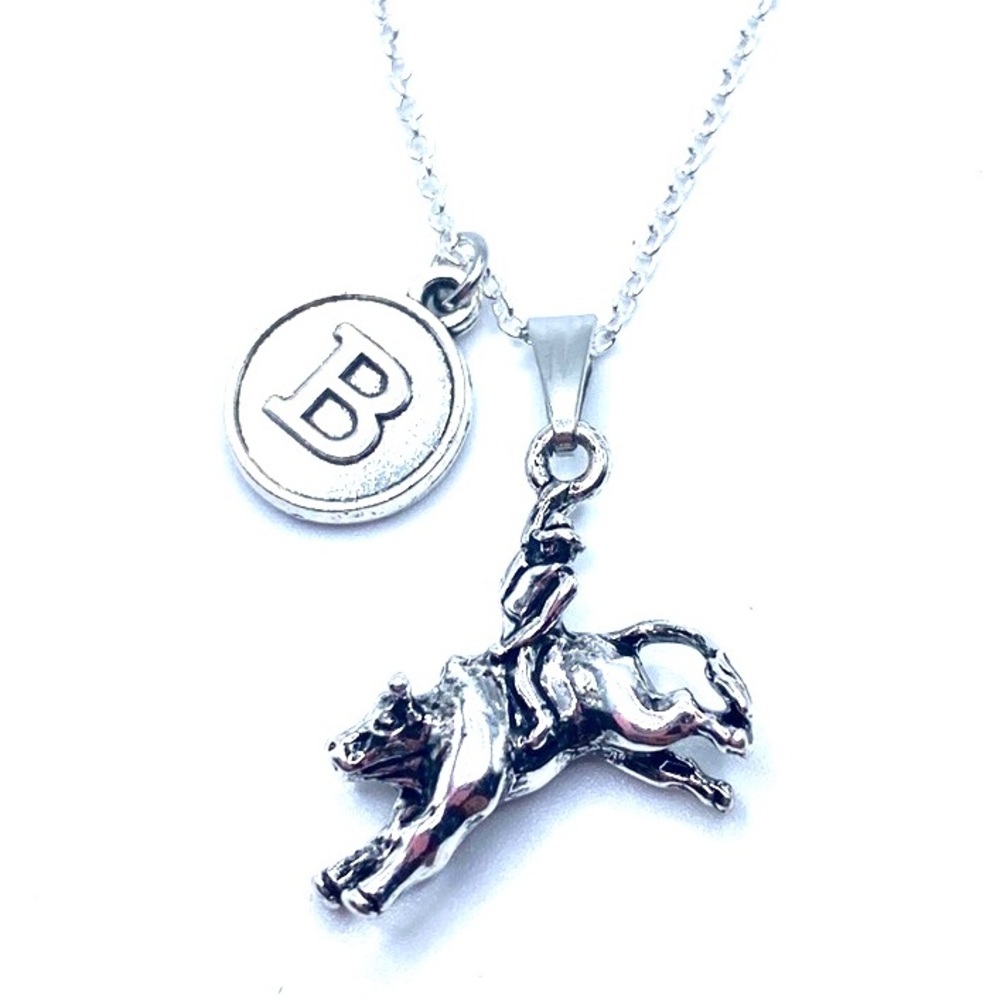 Bull Rider Necklace Rodeo - Picture 5 of 8